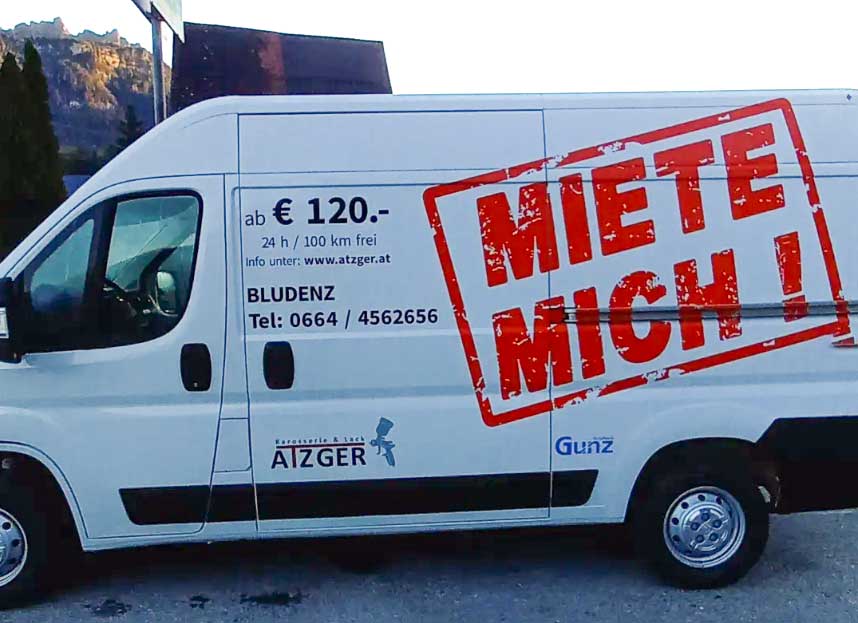 Transporter mieten