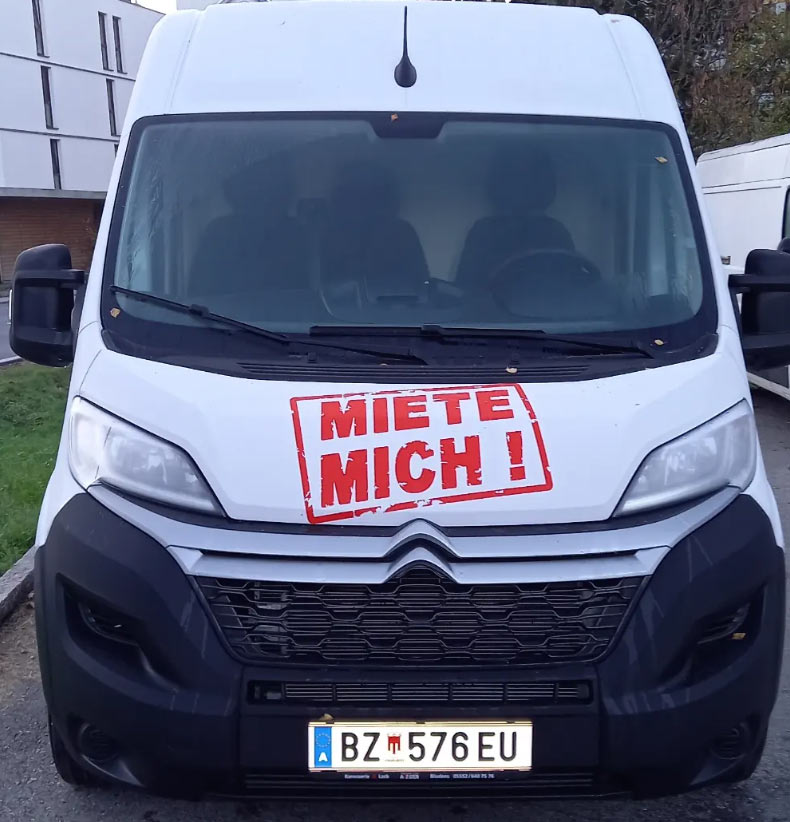Transporter mieten